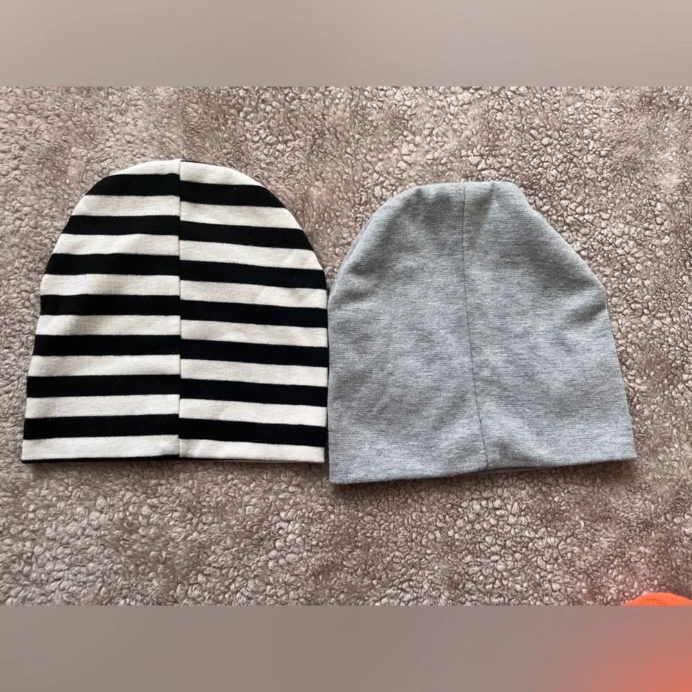 Baby Boy Lot Baby Hat Beanie Newborn 0-6M bundle